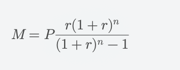 Mortgage Repayment Calculation Formula